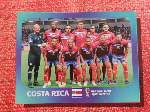 Laminas Album Qatar Equipo Costa Rica Elegir