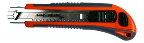 Cutter Plastico Retractil 18mm Gladiator Ctp-818 Trader