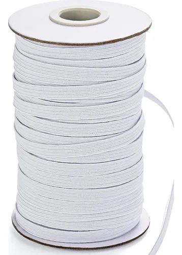 comprar Elástico Resorte Caucho De 1cm X170 Metros Blanco X1 Kilo