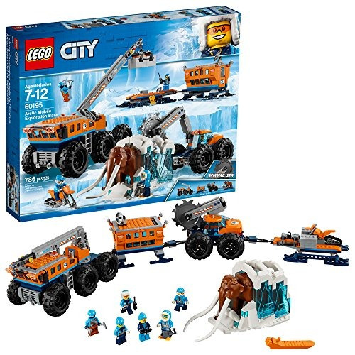 Lego City Arctic Mobile Exploration Base 60195 Building Kit,