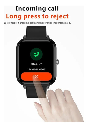 Smartwatch Impermeable Con Monitor De Presión Arterial