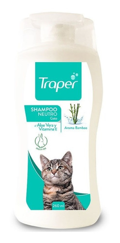 Shampoo Liquido Neutro Para Gatos