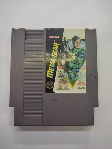 Metal Gear Nes Original Garantizado *play Again* (Reacondicionado)