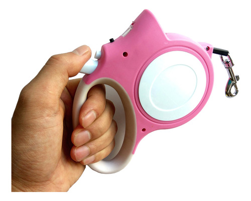 Correa Telescópica Automática Retráctil Para Mascotas, Cacho