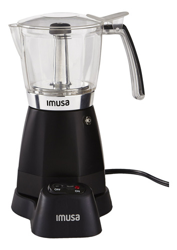 Imusa Usa B120-, Máquina Eléctrica Para Hacer Café/moka,. Color Negro