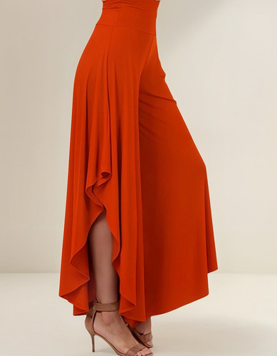 Pantalón Largo De Corte Holgado Tipo Holán Para Mujer