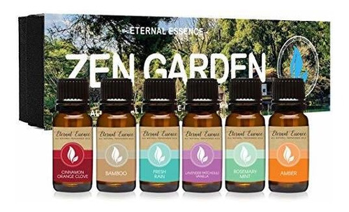 Aromaterapia Aceites - Zen Garden - Gift Set Of 6 All Natura