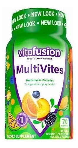 Vitafusion Multivites Gummy Vitamins, 70 U. 