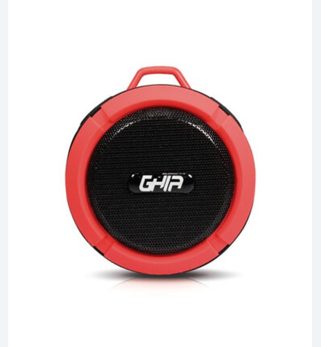 Bocina Bluetooth Storm Waterproof Ghia Roja 3w Rms Radio Fm 