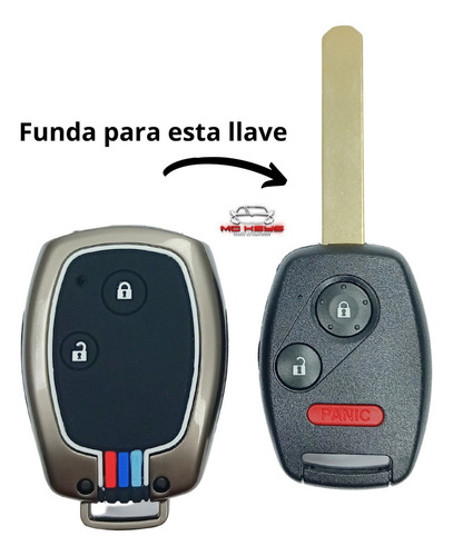 Yaa Funda Llave Control Honda Crv City Pilot Fit Civic