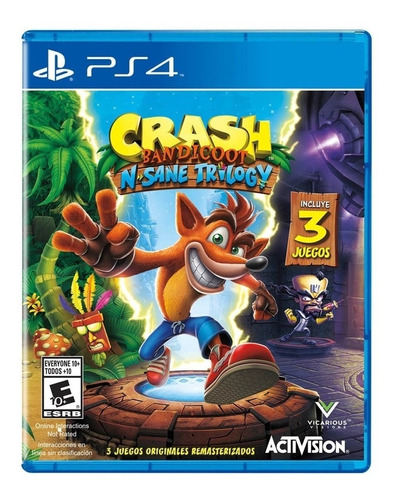 Crash Bandicoot N. Sane Trilogy - Ps4 Juego - Sniper Game