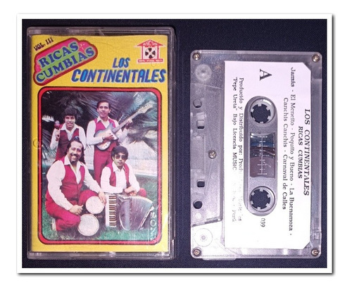  Los Continentales Cassette