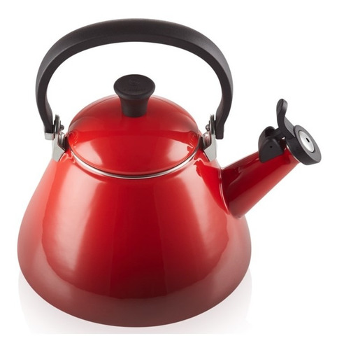 Chaleira Kone Com Apito 1,6l Oficial Le Creuset Vermelha