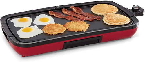 Dash Everyday Red Plancha Parrilla Electrica 50 Cm 1500 W