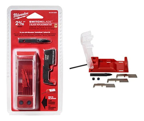 Milwaukee 48-25-5250 Kit De Reemplazo De 3 Cuchillas Automát