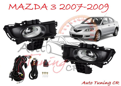 Halogenos Mazda 3 2007-2009