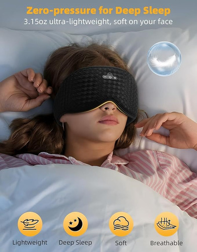 . Máscara De Ojos Transpirable Simple E Inteligente Con Red