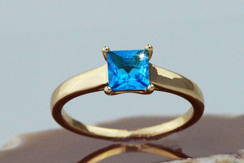 Imagen 3 de 10 de Anillo Compromiso Oro 18k Regalo Mama Fiesta Exquisito Fino