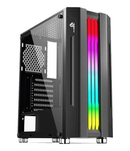 Gabinete Gamer Xlion Kx580 Cristal Templado Rgb 