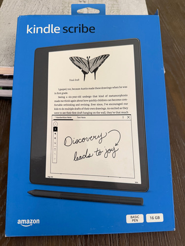 Kindle Scribe Sin Uso 16 Gb Con Básico Pen (Usado)
