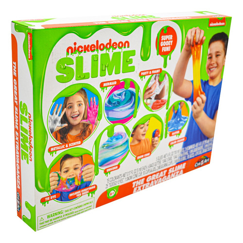 Nickelodeon Great Slime Extravaganza Crea Slime Cra Z Art