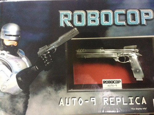 Arma Robocop  Auto-9 Revólver - Arma Do Filme - Raríssima