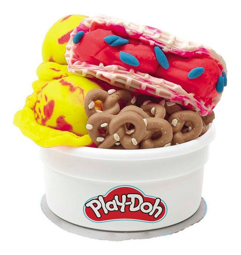 Set De Heladería Rollzies Play Doh Kitchen Creations
