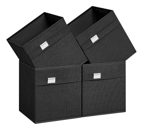 Cubos De Almacenamiento Plegables, Juego De 4 Unidades