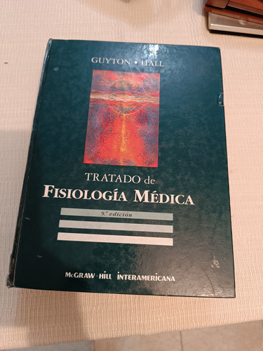 Libro Tratado De Fisiología Médica 9na Edicion 