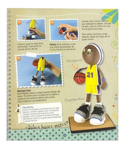 Libro Aprende A Hacer Muñecas De Goma Eva - Fofuchas 3d