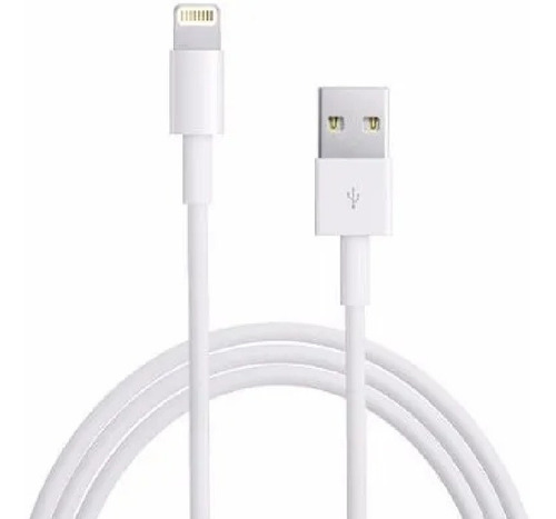 Cable Usb Ligthning 1 Mt. Datos Carga Compatible iPhone iPad