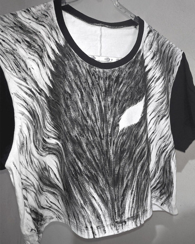 Imagen 2 de 6 de Remera Croptop Guts Flames Berserk Manga Anime Caustico