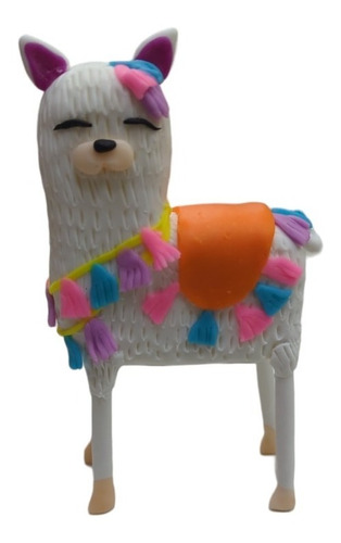 Adorno Torta Decoracion Llama Porcelana Fria