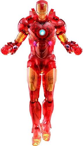 Iron Man Mk Iv Holographic Hot Toys Exclusivo Toy Fair 2020