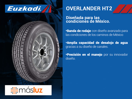1 Llanta Overlander Ht 2 Euzkadi 235/75r15 109t