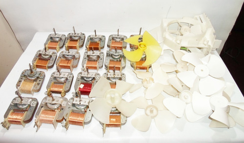 Imagen 2 de 7 de Motores Ventiladores Para Microondas + Aspas