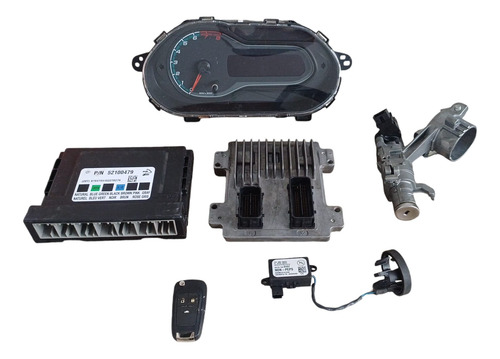Kit Code Injeçao Painel Chevrolet Onix 1.4 2012 2017 Orig
