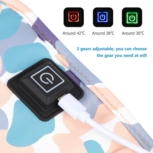 Aquecedor De Mamadeiras Usb, Garrafa Ajustável Em Temperatur