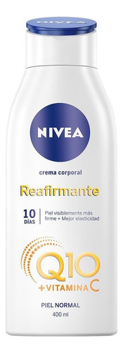 Nivea Crema Corporal Humectante Reafirmante Q10, 400ml