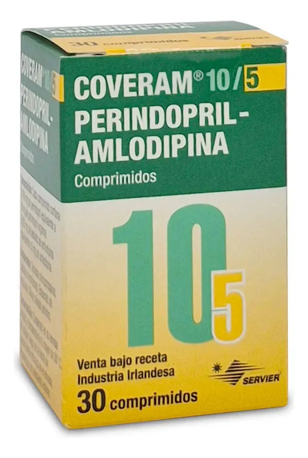 Coveram 10/5 10 Mg/5 Mg Comp., 30 Comprimidos
