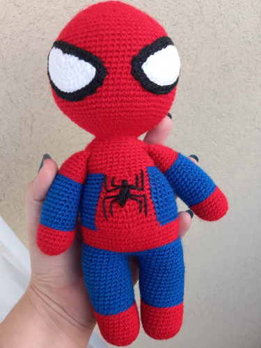 Amigurumi Spiderman - Tejido A Crochet