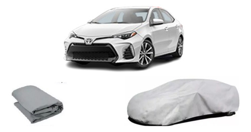 Cubierta Funda  Auto Afelpada Yaris R Sedan 1.5l 2018 Msi