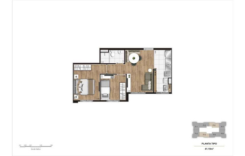 Imagem 10 de 11 de Apartamento Novo Para Venda No Condomínio We2 Cachoeirinha Com 41,19 M² | Vila Nova Cachoeirinha, São Paulo | Sp. - Apo494067v