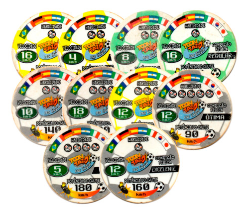 Tazo Copa Toon Elma Chips Original - 10 Unidades (Usado)
