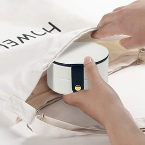 Joyero, Organizador De Joyas De Viaje, Estuche Portátil Para