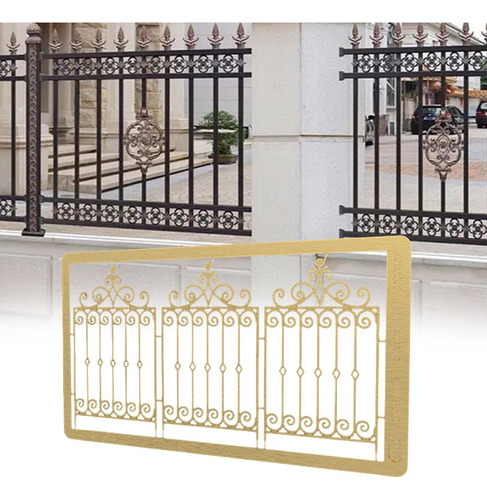Modelo De Rompecabezas 3d A Escala 1:35, Puerta De Estilo A