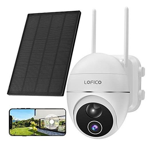 Camara Seguridad Acampar Exterior °ptz Panel Solar Mah Via