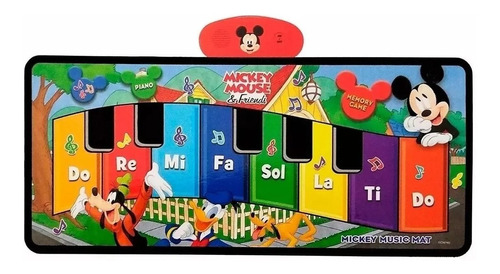 Alfombra Musical Piano Mickey Mouse Disney 1030 Educando