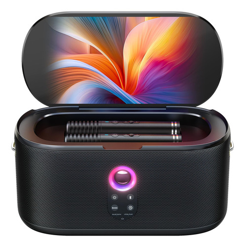Alto-falante Bluetooth Ikarao Shell 1 280W com 1 microfone