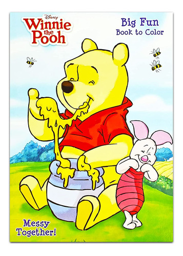 Disney Winnie The Pooh Big Fun Libro Para Colorear (juego De